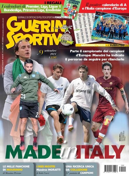 Guerin Sportivo – Settembre 2021 Cover
