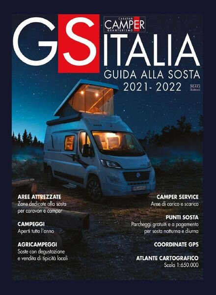 Guida Alle Aree di Sosta Italia – giugno 2021 Cover