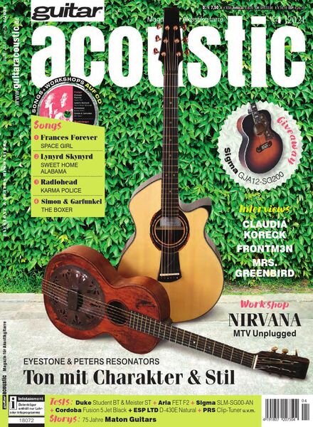 Guitar Acoustic – Juni-Juli 2021 Cover