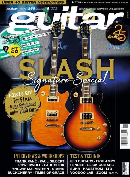 Guitar Germany – August 2021 Cover