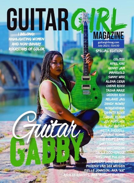Guitar Girl – Special Edition July 2021 Cover