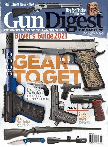 Gun Digest – Buyer’s Guide 2021 Cover