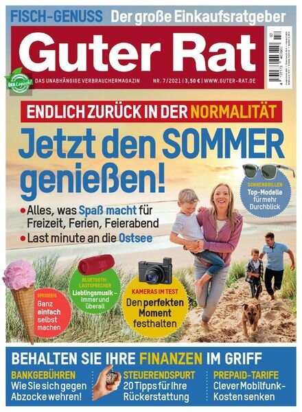 Guter Rat – Juli 2021 Cover