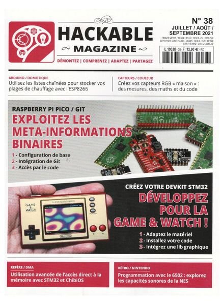 Hackable Magazine – Juillet-Septembre 2021 Cover