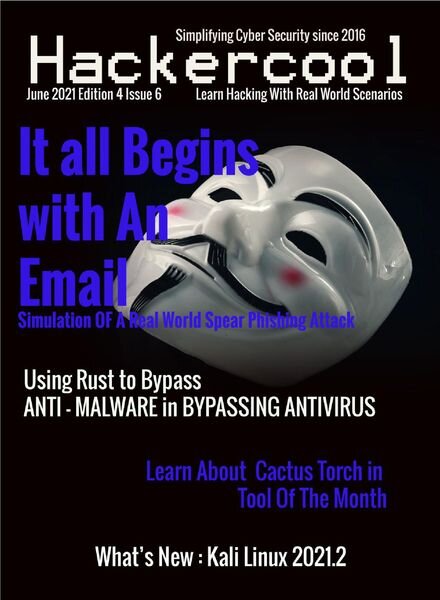 Hackercool – June 2021 Cover
