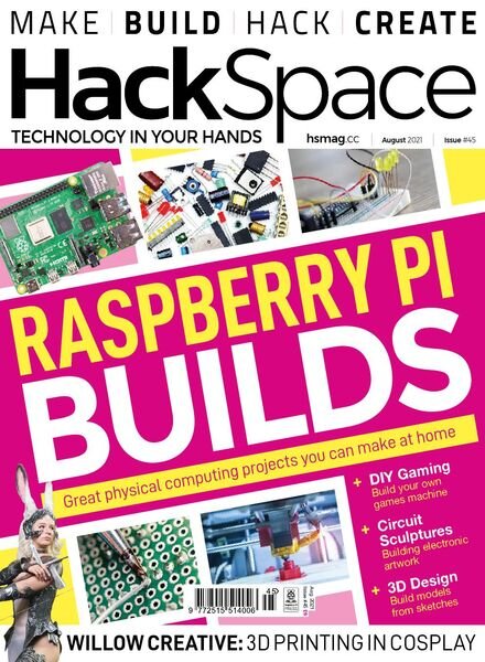 HackSpace – August 2021 Cover
