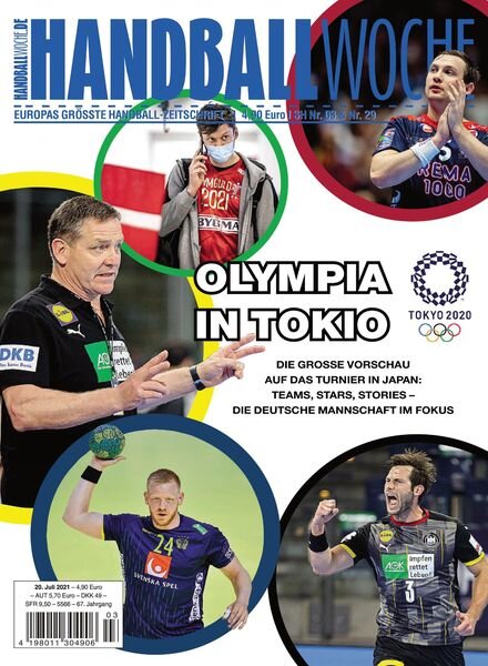 HANDBALLWOCHE – 20 Juli 2021 Cover