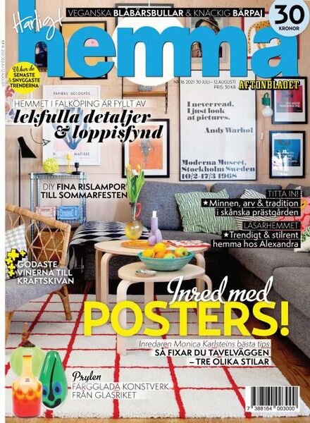 Harligt hemma – 30 juli 2021 Cover