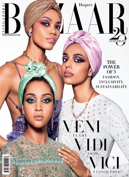 Harper’s Bazaar Singapore – August 2021 Cover