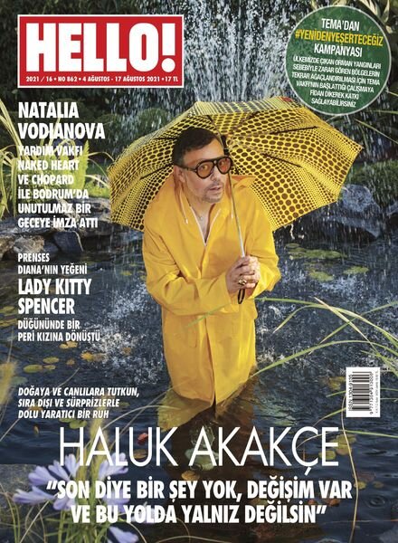 HELLO! Turkiye – 04 Agustos 2021 Cover