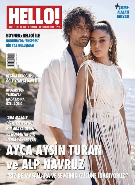 HELLO! Turkiye – 07 Temmuz 2021 Cover