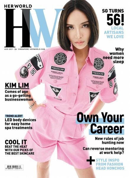 Her World Singapore – August 2021 Cover