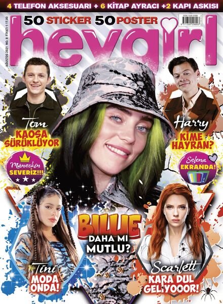 Hey Girl – Agustos 2021 Cover