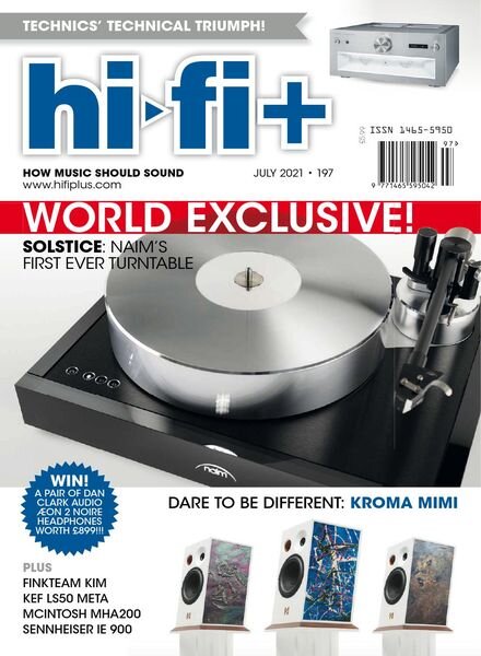 Hi-Fi+ – Issue 197 – July 2021 Cover