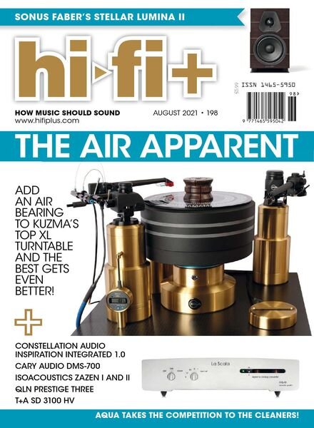 Hi-Fi+ – Issue 198 – August 2021 Cover