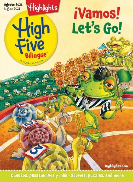 Highlights High Five Bilingue – August 2021 Cover