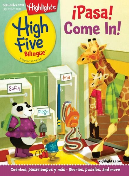 Highlights High Five Bilingue – September 2021 Cover