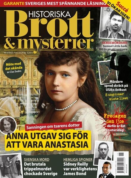 Historiska Brott & Mysterier – juli 2021 Cover
