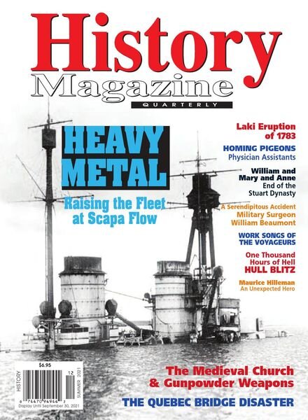 History Magazine – Summer 2021 Cover