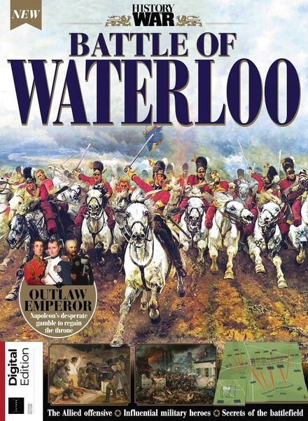 History of War – Battle of Waterloo – August 2021 Cover