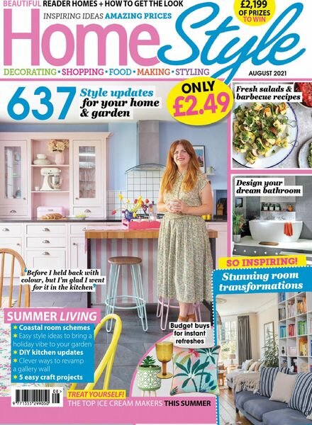 HomeStyle UK – August 2021 Cover