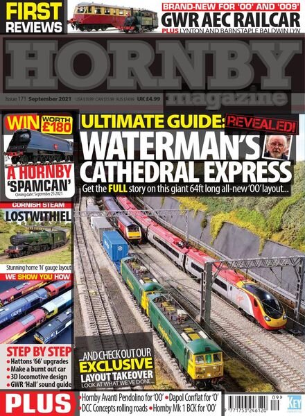 Hornby Magazine – Issue 171 – September 2021 Cover