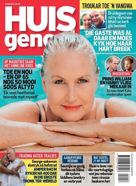 Huisgenoot – 08 Julie 2021 Cover