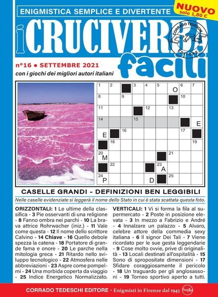 I Cruciverba Facili – settembre 2021 Cover