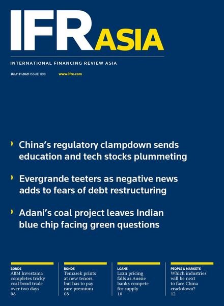 IFR Asia – July 31, 2021 Cover