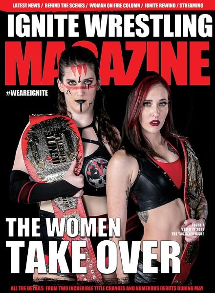 IGNITE Wrestling Magazine – June 2021 Cover