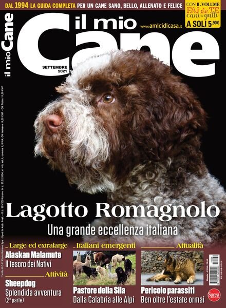 Il Mio Cane – settembre 2021 Cover