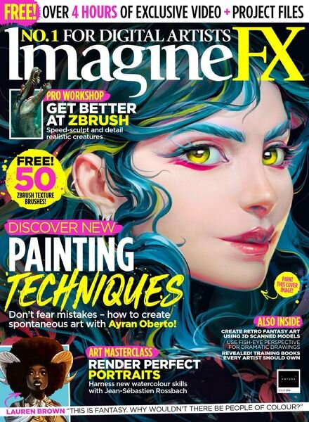 ImagineFX – October 2021 Cover