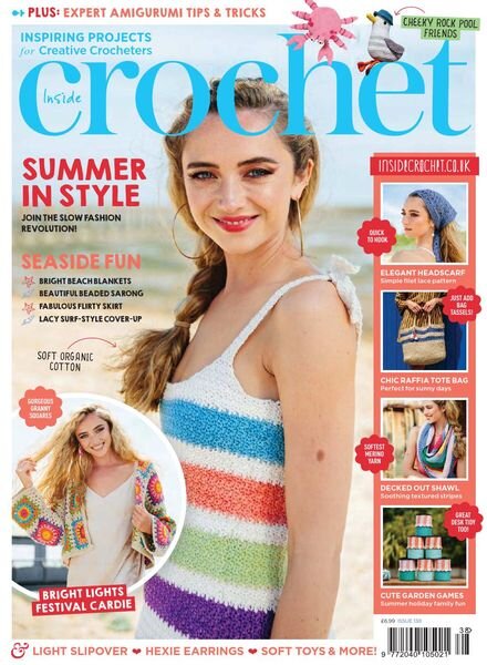 Inside Crochet – Issue 138 – July 2021 Cover