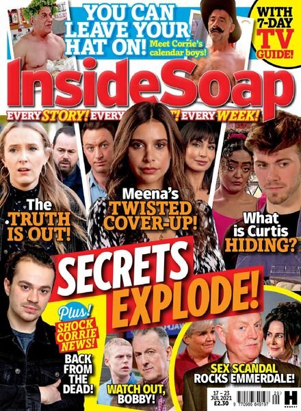 Inside Soap UK – 17 July 2021 Cover