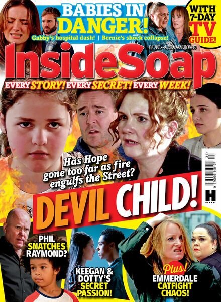 Inside Soap UK – 31 July 2021 Cover