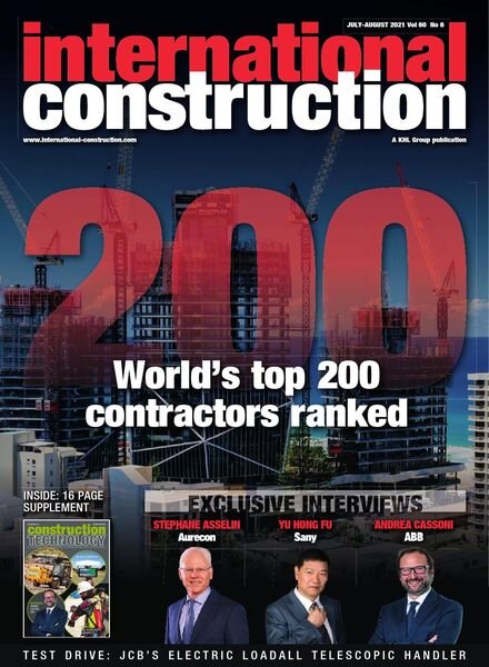 International Construction – July-August 2021 Cover