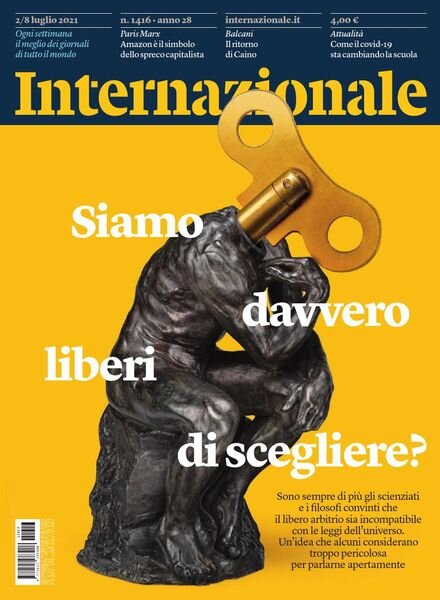 Internazionale – 2 Luglio 2021 Cover