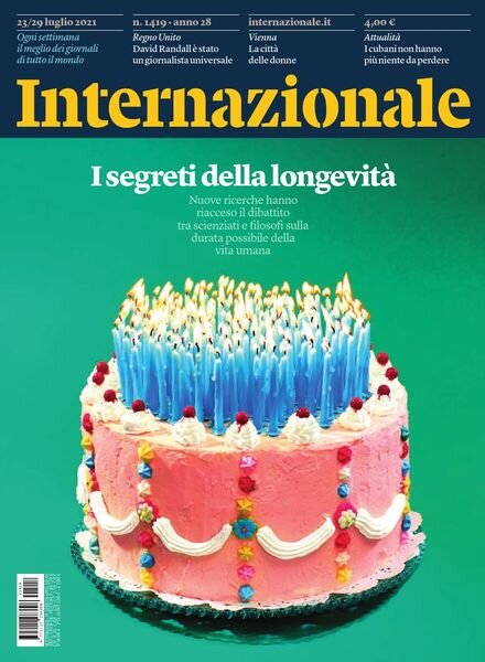 Internazionale – 23 Luglio 2021 Cover