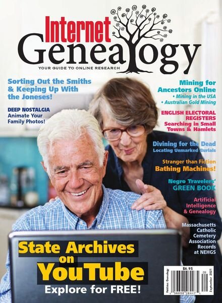 Internet Genealogy – August-September 2021 Cover