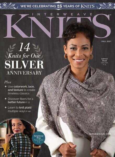 Interweave Knits – July 2021 Cover