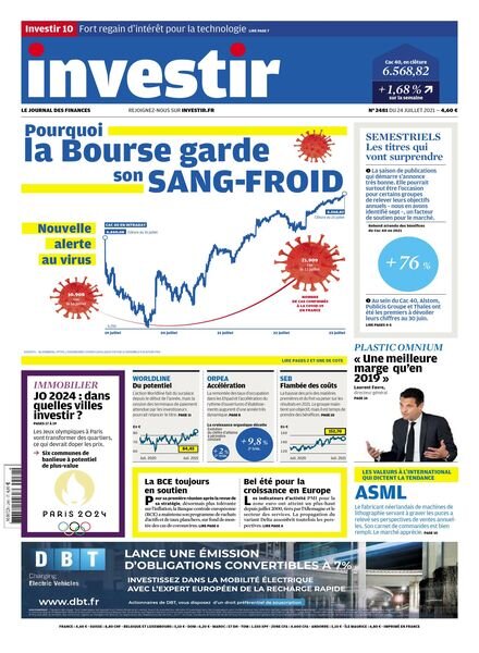 Investir – 24 Juillet 2021 Cover