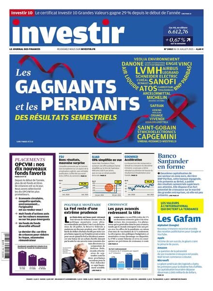 Investir – 31 Juillet 2021 Cover