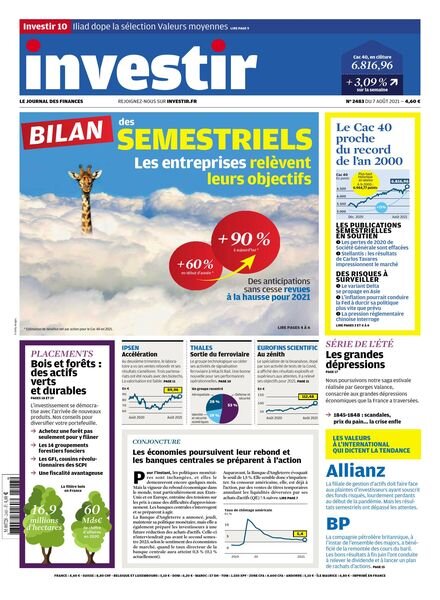 Investir – 7 Aout 2021 Cover