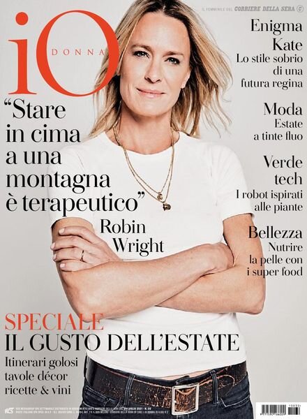 Io Donna del Corriere della Sera – 24 luglio 2021 Cover