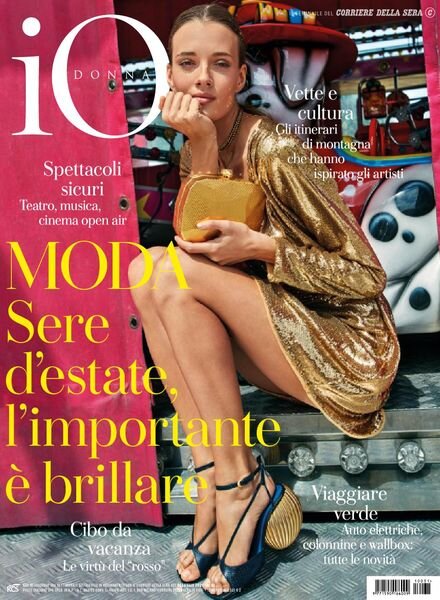Io Donna del Corriere della Sera – 31 luglio 2021 Cover