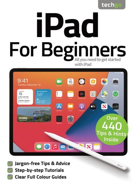 iPad For Beginners – August 2021 Cover