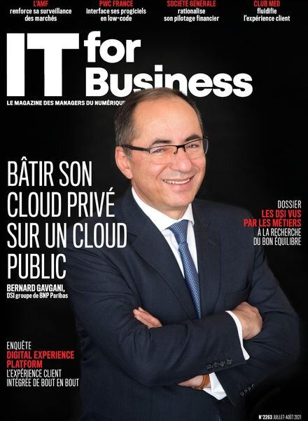 IT for Business – Juillet-Aout 2021 Cover