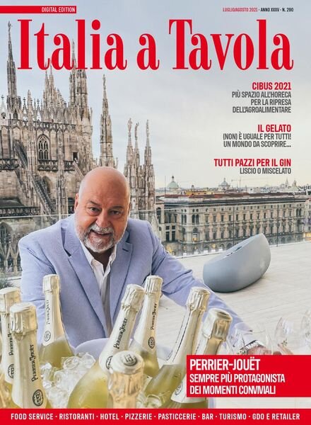 Italia a Tavola – Luglio – Agosto 2021 Cover