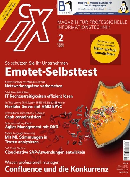 iX Magazin – Februar 2021 Cover