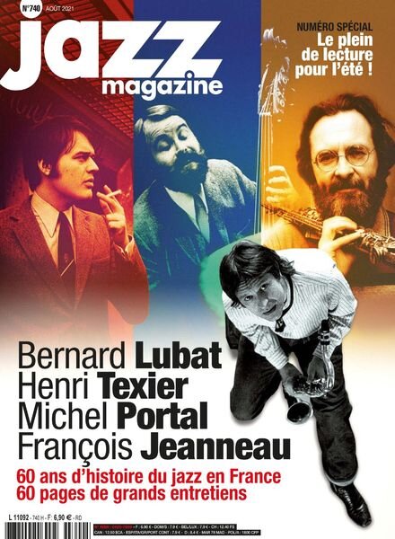 Jazz Magazine – Aout 2021 Cover